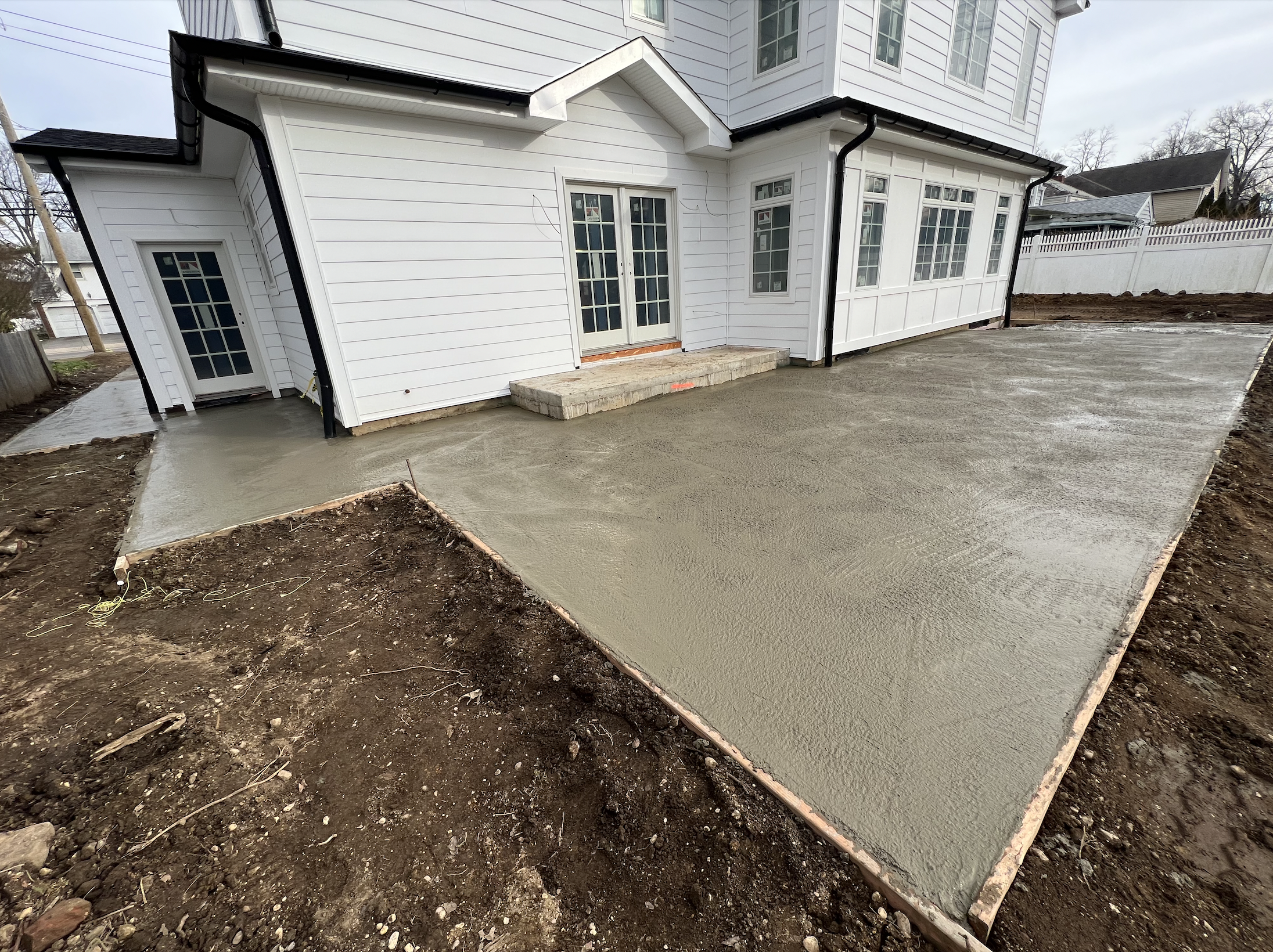 Cement Patio